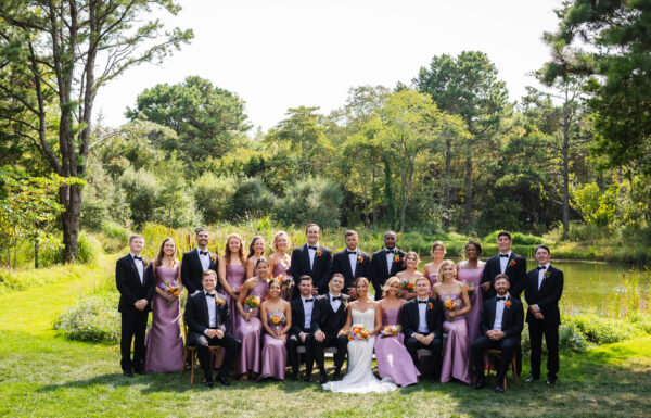 The wedding of This Couple’s Rustic Yet Coastal Venue Also Had a Greenhouse Ceremony Space A Farm on Main wedding. Gallery 7