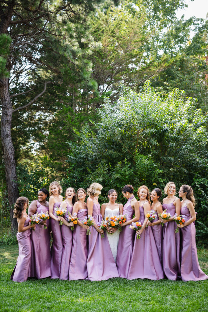 A Farm on Main wedding.