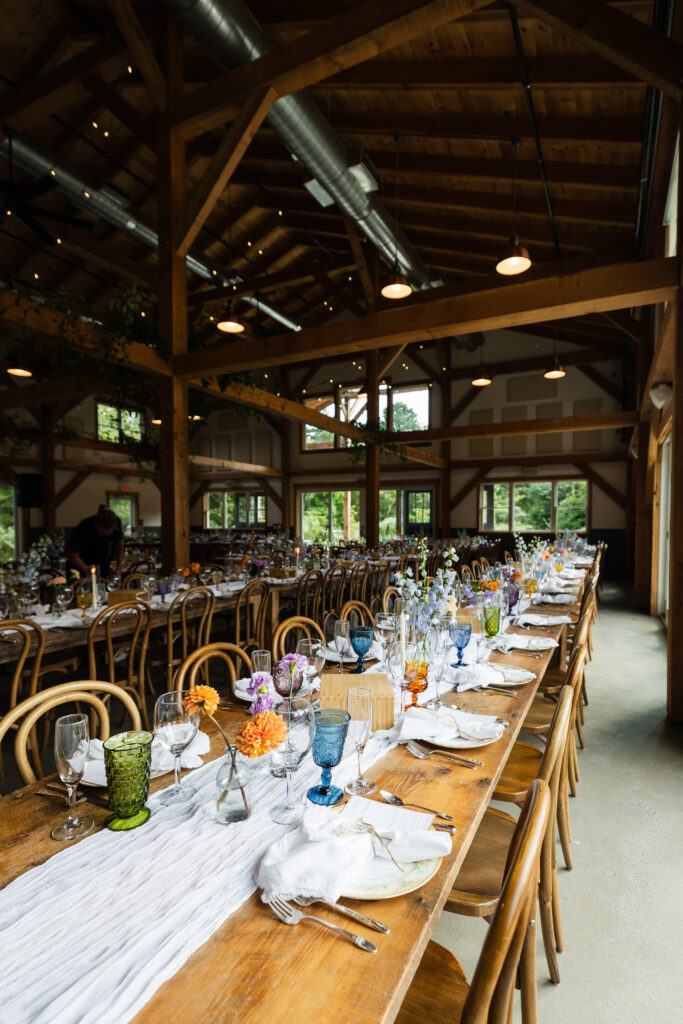 A Farm on Main wedding.