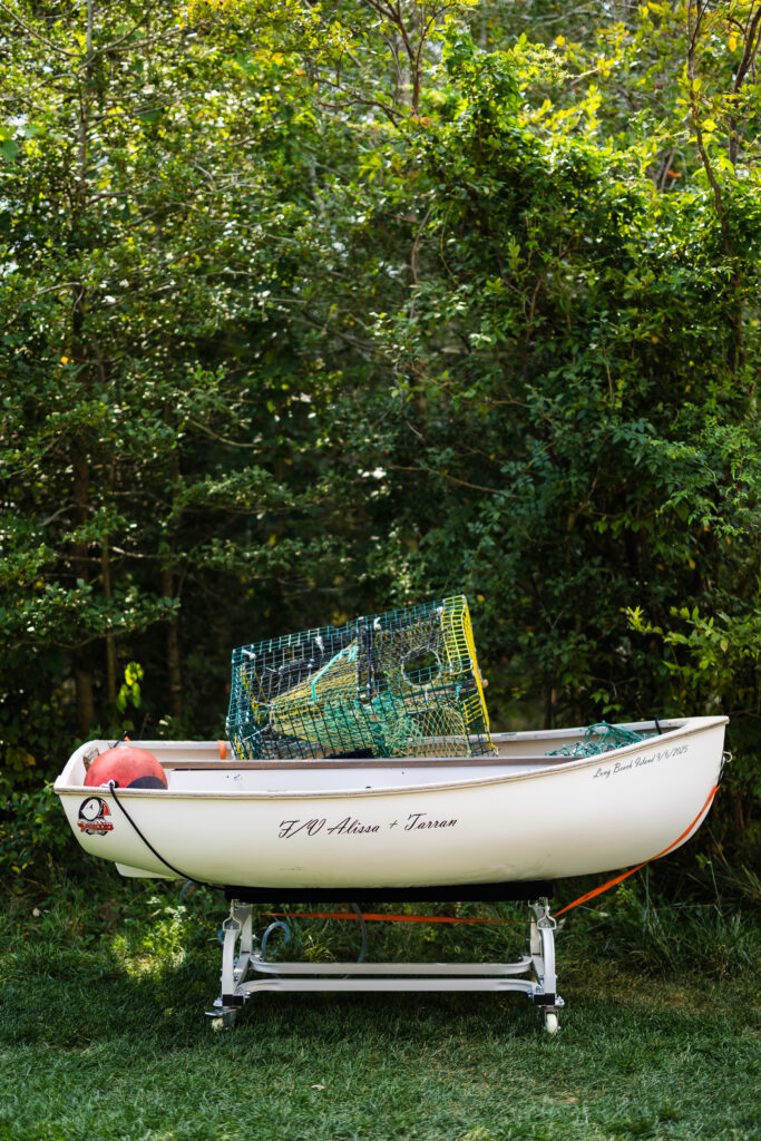 A Farm on Main wedding.
