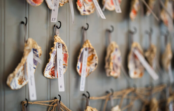 The wedding of This Couple’s Rustic Yet Coastal Venue Also Had a Greenhouse Ceremony Space A Farm on Main wedding. Gallery 14