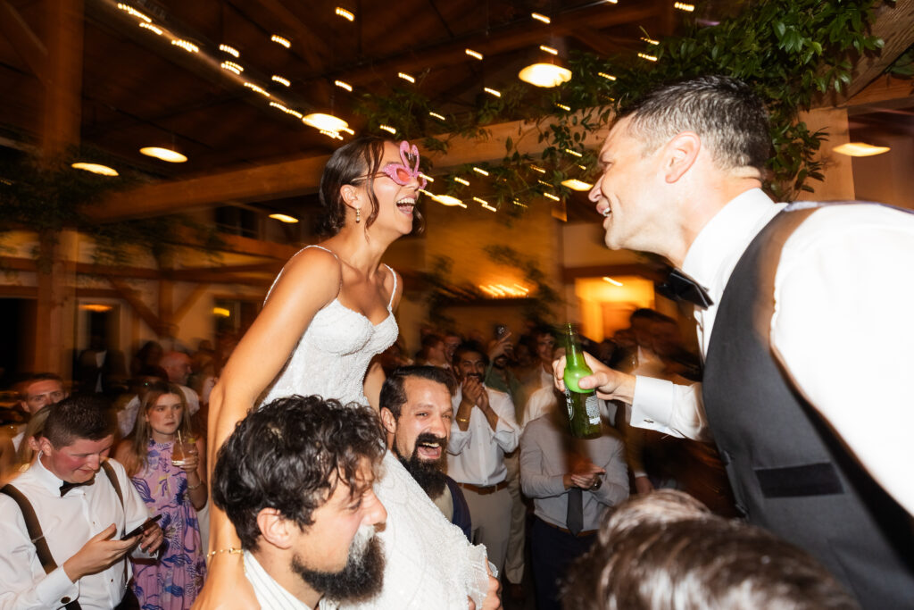 A Farm on Main wedding.