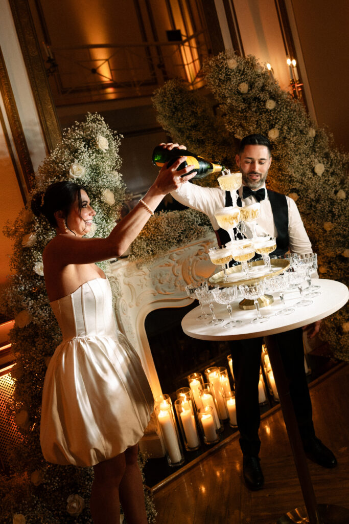 Influencer Ms. Morristown held her wedding at the James Ward Mansion in Westfield, New Jersey.