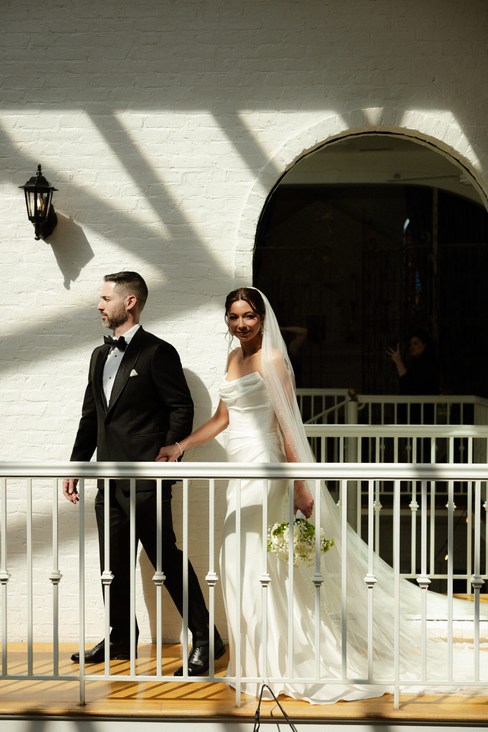 Influencer Ms. Morristown held her wedding at the James Ward Mansion in Westfield, New Jersey.