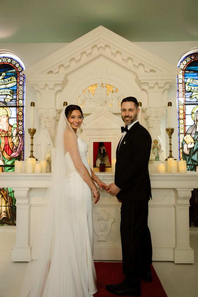 Influencer Ms. Morristown held her wedding at the James Ward Mansion in Westfield, New Jersey.