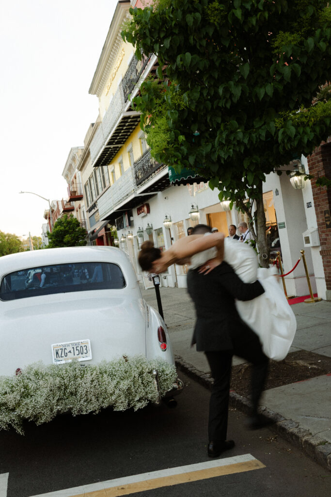 Influencer Ms. Morristown held her wedding at the James Ward Mansion in Westfield, New Jersey.
