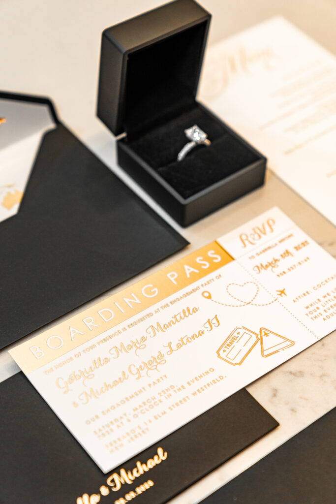 This NJ Influencer Had An Epic Aviation-Themed Engagement Party