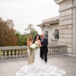 Maddy Cretella, whose parents own By Landmark, wed at Elkins Estate in Pennsylvania.