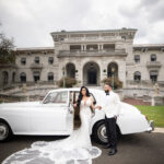 Maddy Cretella, whose parents own By Landmark, wed at Elkins Estate in Pennsylvania.