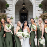 Maddy Cretella, whose parents own By Landmark, wed at Elkins Estate in Pennsylvania.