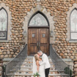 A Christmas-themed wedding at Olde Mill Inn in Basking Ridge, New Jersey.