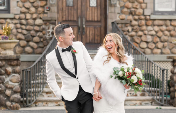 The wedding of Santa Showed Up at This Wedding That Looked Like a Hallmark Christmas Movie A Christmas-themed wedding at Olde Mill Inn in Basking Ridge, New Jersey. Gallery 13