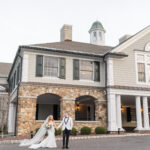 A Christmas-themed wedding at Olde Mill Inn in Basking Ridge, New Jersey.