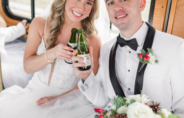 The wedding of Santa Showed Up at This Wedding That Looked Like a Hallmark Christmas Movie A Christmas-themed wedding at Olde Mill Inn in Basking Ridge, New Jersey. Gallery 11