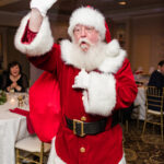 A Christmas-themed wedding at Olde Mill Inn in Basking Ridge, New Jersey.