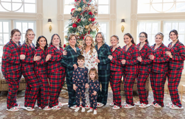 The wedding of Santa Showed Up at This Wedding That Looked Like a Hallmark Christmas Movie A Christmas-themed wedding at Olde Mill Inn in Basking Ridge, New Jersey. Gallery 1