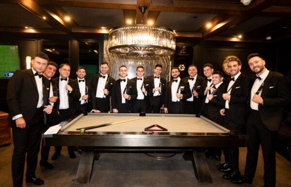 The wedding of A Timeless Summer Wedding For This Bride Whose Family Owns Crystal Plaza An elaborate Crystal Plaza wedding in Livingston, New Jersey. Gallery 5