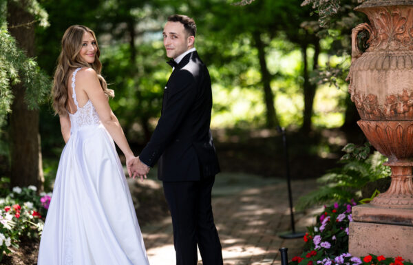 The wedding of A Timeless Summer Wedding For This Bride Whose Family Owns Crystal Plaza An elaborate Crystal Plaza wedding in Livingston, New Jersey. Gallery 8