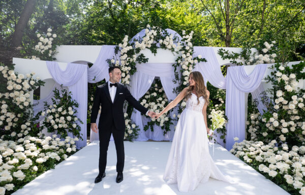 The wedding of A Timeless Summer Wedding For This Bride Whose Family Owns Crystal Plaza An elaborate Crystal Plaza wedding in Livingston, New Jersey. Gallery 11