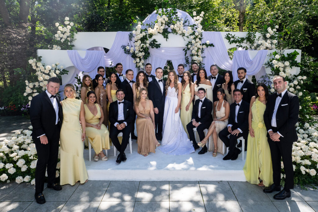 An elaborate Crystal Plaza wedding in Livingston, New Jersey.