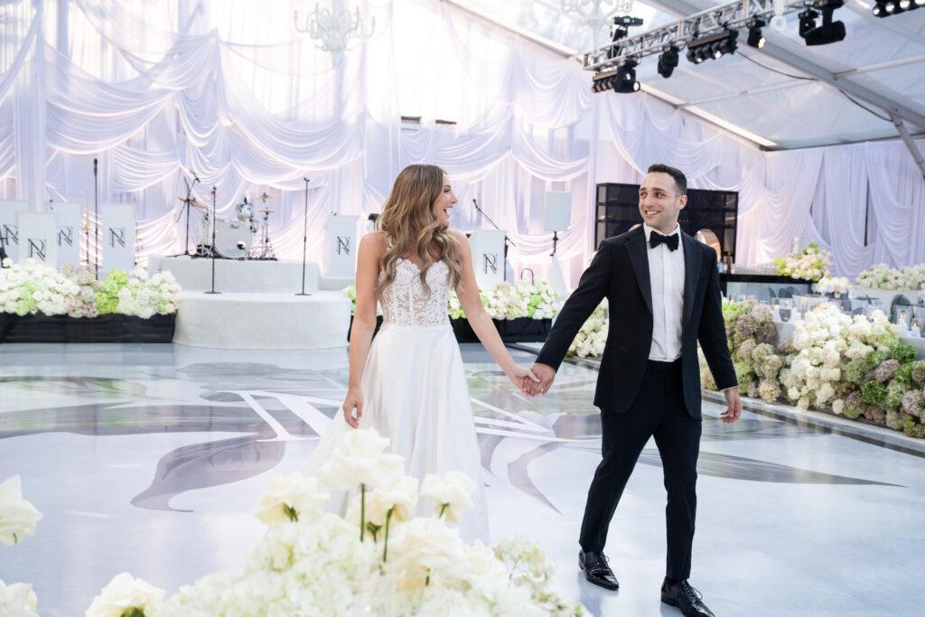 An elaborate Crystal Plaza wedding in Livingston, New Jersey.