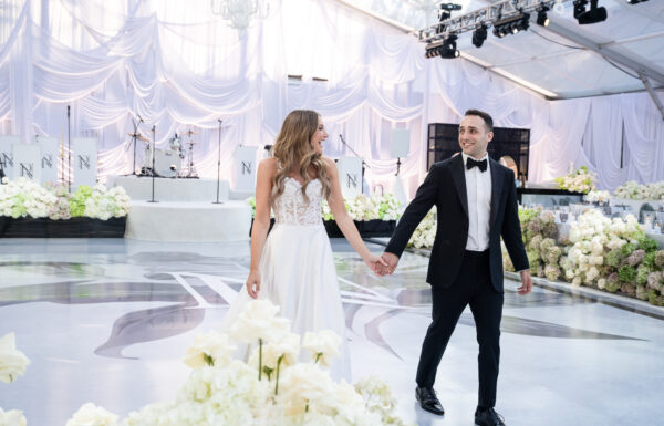 The wedding of A Timeless Summer Wedding For This Bride Whose Family Owns Crystal Plaza An elaborate Crystal Plaza wedding in Livingston, New Jersey. Gallery 16