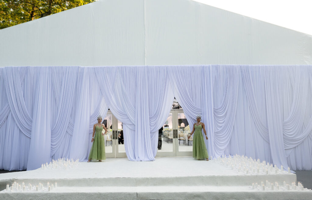 An elaborate Crystal Plaza wedding in Livingston, New Jersey.