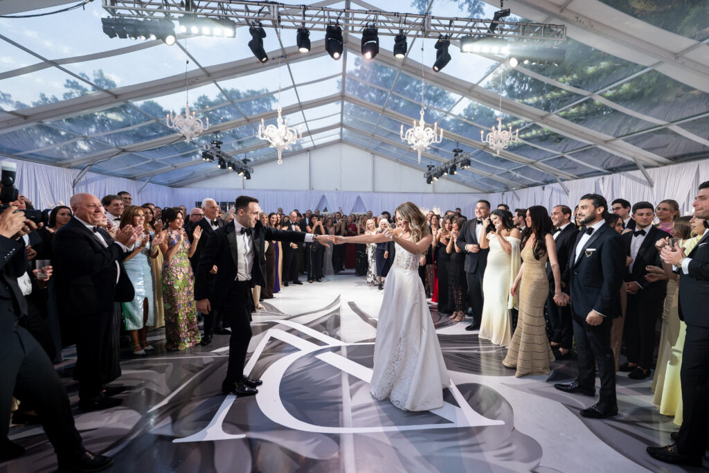 An elaborate Crystal Plaza wedding in Livingston, New Jersey.