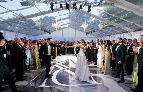 The wedding of A Timeless Summer Wedding For This Bride Whose Family Owns Crystal Plaza An elaborate Crystal Plaza wedding in Livingston, New Jersey. Gallery 20