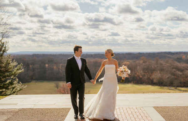 The wedding of An Epic Wedding Weekend With “A Candlelit Dreamscape” Reception An elegant wedding at Pendry Natirar in New Jersey. Gallery 1