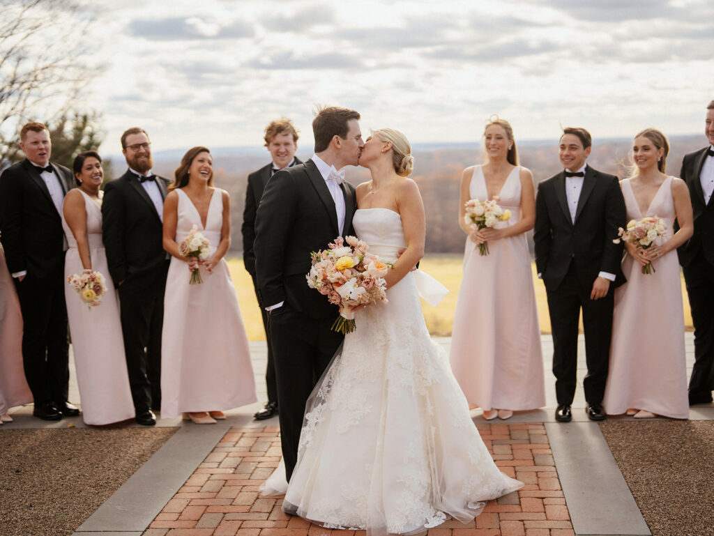 An elegant wedding at Pendry Natirar in New Jersey.