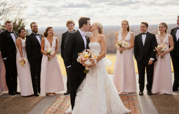The wedding of An Epic Wedding Weekend With “A Candlelit Dreamscape” Reception An elegant wedding at Pendry Natirar in New Jersey. Gallery 3