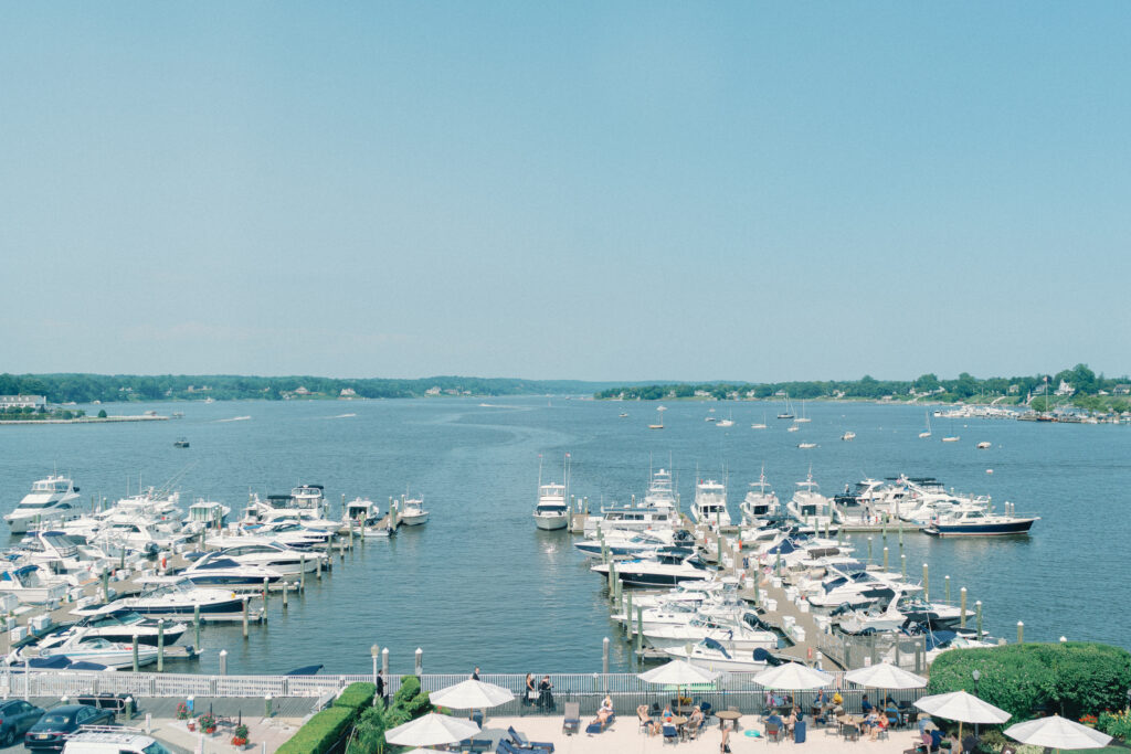 A wedding at the Molly Pitcher Inn in New Jersey.