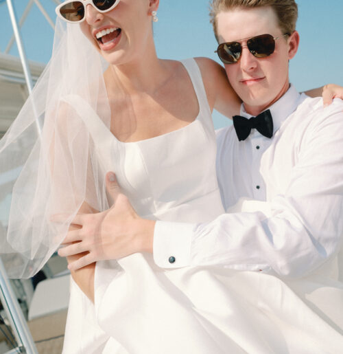 The wedding of An Elevated Coastal Aesthetic Was Perfect For This Couple A wedding at the Molly Pitcher Inn in New Jersey.