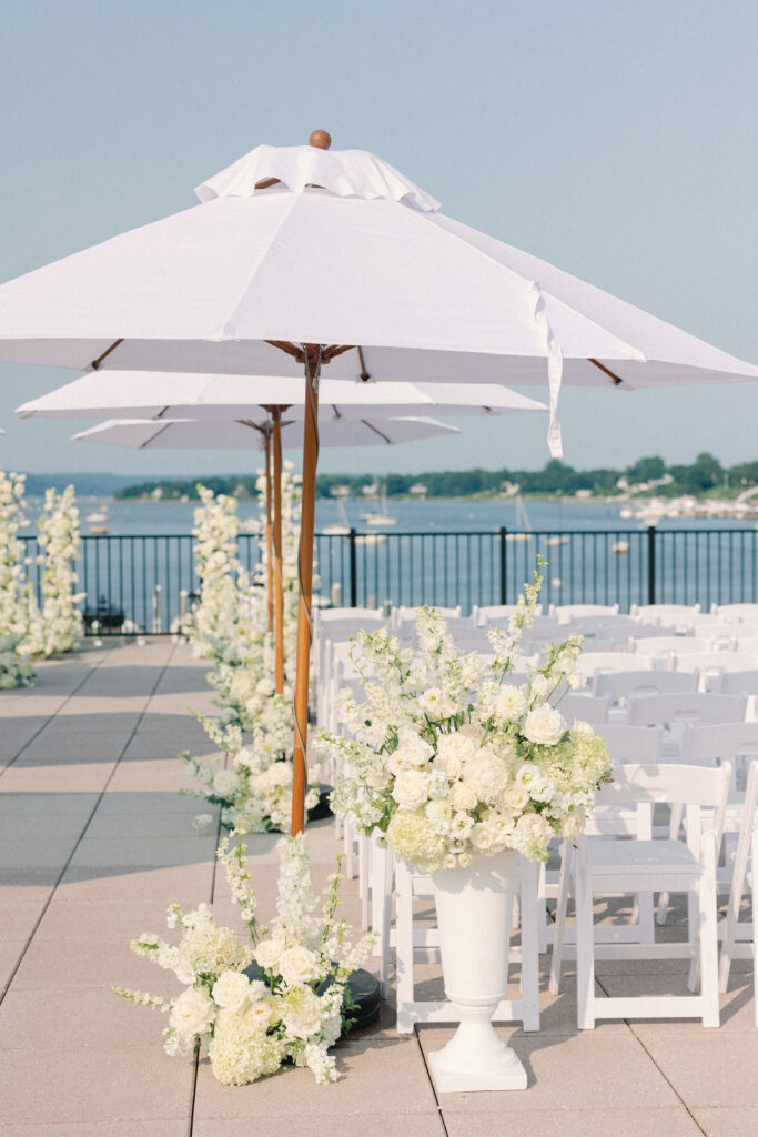 A wedding at the Molly Pitcher Inn in New Jersey.