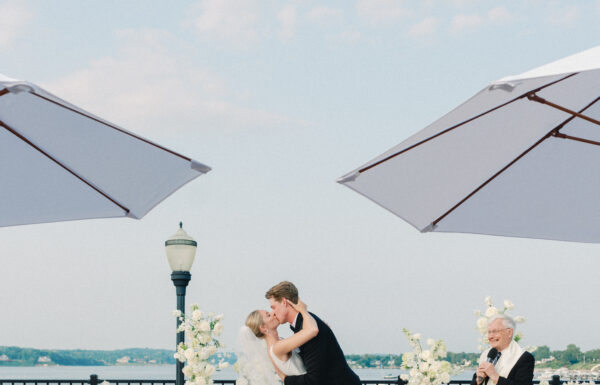 The wedding of An Elevated Coastal Aesthetic Was Perfect For This Couple A wedding at the Molly Pitcher Inn in New Jersey. Gallery 11