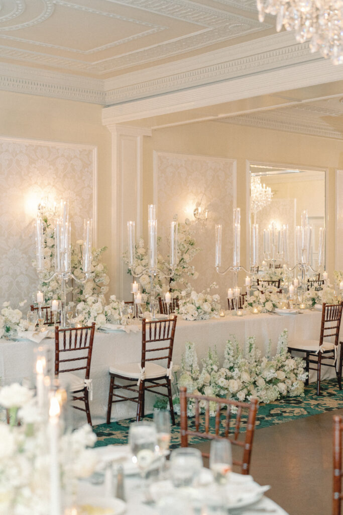 A wedding at the Molly Pitcher Inn in New Jersey.