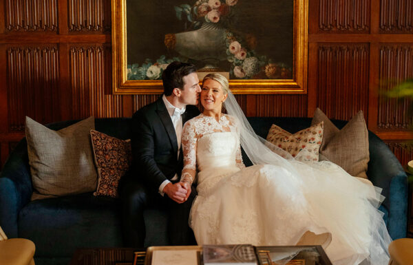 The wedding of An Epic Wedding Weekend With “A Candlelit Dreamscape” Reception An elegant wedding at Pendry Natirar in New Jersey. Gallery 9