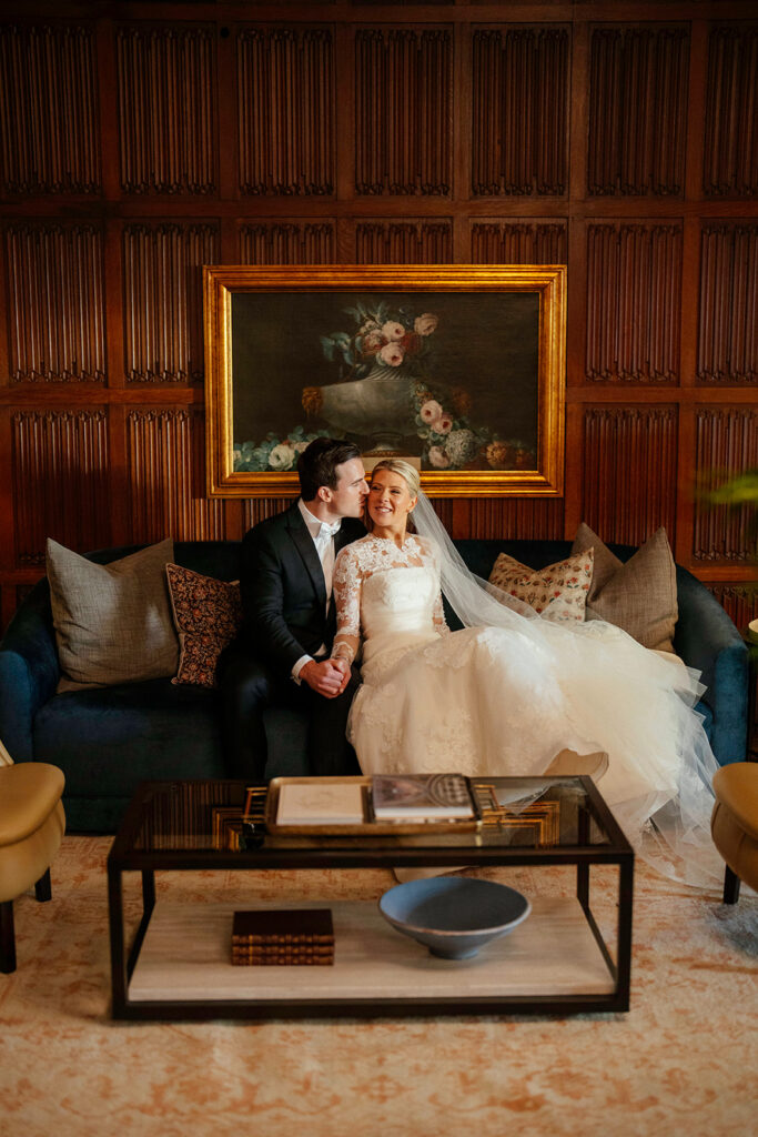 An elegant wedding at Pendry Natirar in New Jersey.
