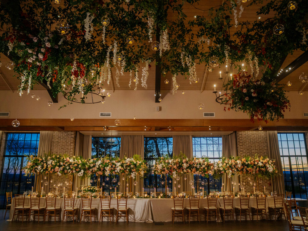 An elegant wedding at Pendry Natirar in New Jersey.
