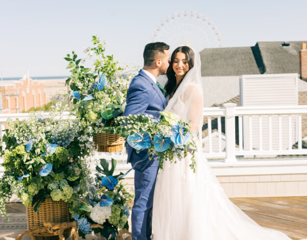 A styled shoot at Coastal Chateau in Ocean City, New Jersey.