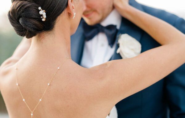 The wedding of A Coastal Wedding With Vibrant Colors & Meaningful Details A wedding at Bonnet Island Estate. Gallery 10