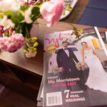 New Jersey Bride revealed its latest cover, featuring the wedding of local influencer Ms. Morristown, during at party at 1776 in Morristown.