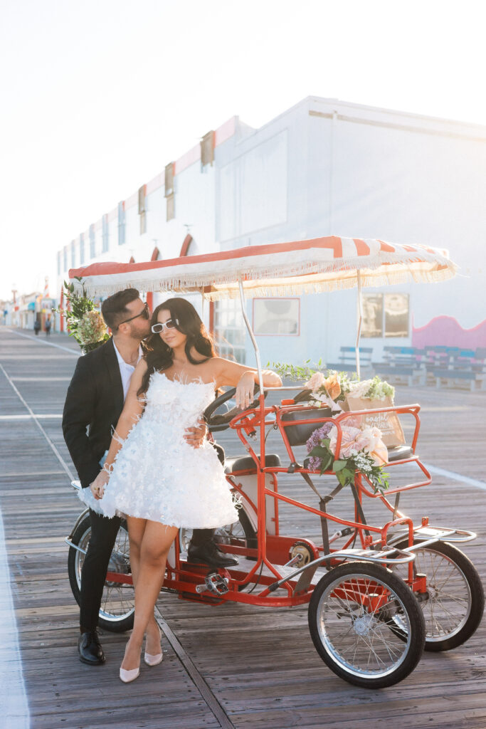 A styled shoot at Coastal Chateau in Ocean City, New Jersey.
