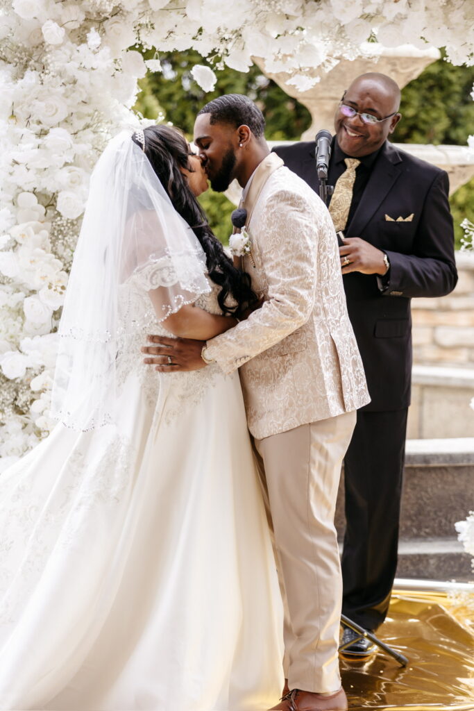 A Crystal Ballroom wedding.