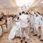 A Crystal Ballroom wedding.