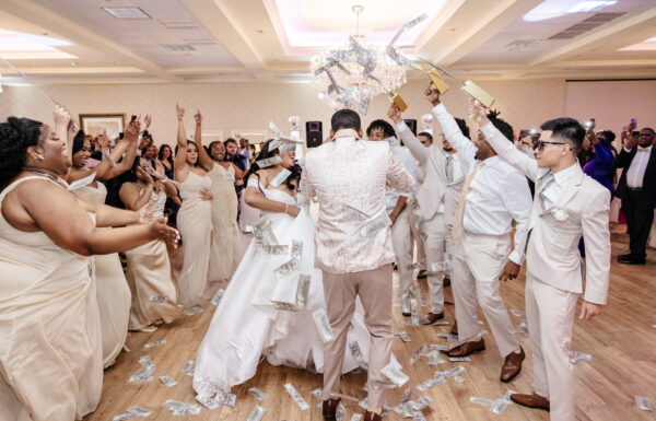 The wedding of The First Venue They Toured Was The Perfect One For Their ‘Royal Elegance’ Wedding A Crystal Ballroom wedding. Gallery 4