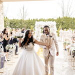 A Crystal Ballroom wedding.