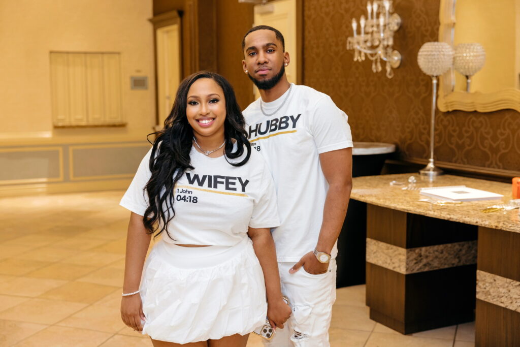 A Crystal Ballroom wedding.