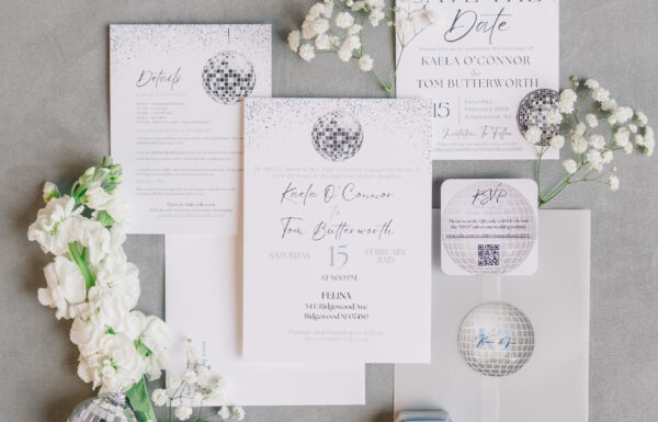 The wedding of Lots of Disco Balls & a Blue Wedding Gown at This Wedding in a Restored Bank A wedding at Felina. Gallery 0